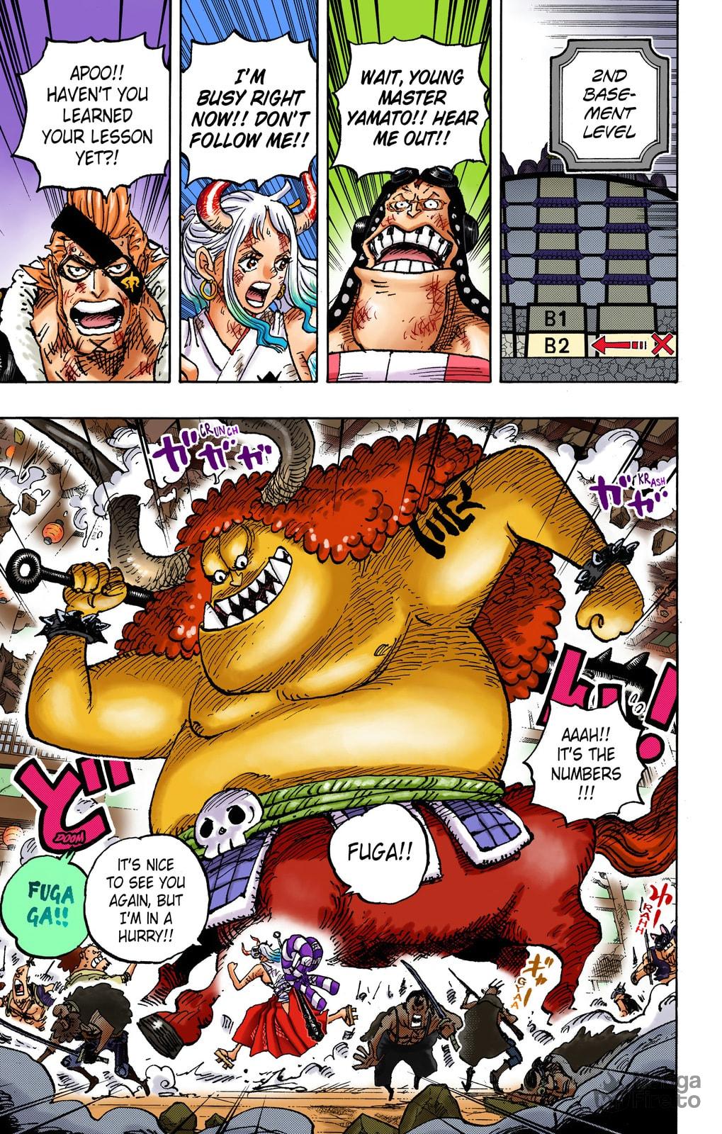 One Piece Digital Colored Chapter 1032 image 03